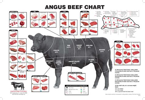 Edmundson Ranches Beef Beef Weights And Cuts