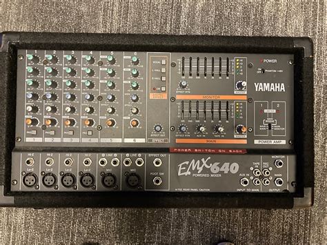Yamaha Emx 640 Reverb