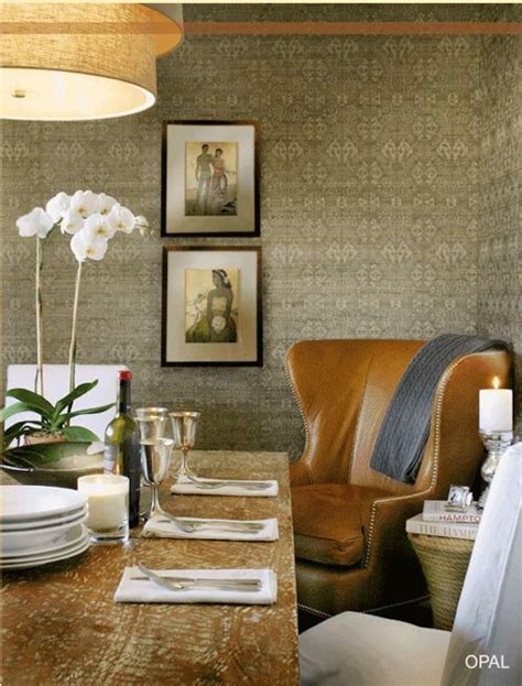Modern Grasscloth Wallpaper Grasscloth Wallpaper Dining Room