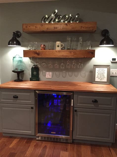 Custom Home Bars Display Cabinet With Gl Doors Small Bar Height Base