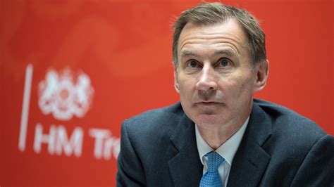 Chancellor Jeremy Hunt Delivers Speech On Plans For Uk Economy News