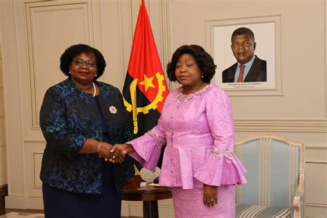 Vice Presidente Da República E Embaixadora De Moçambique Em Angola Avaliam Cooperação Entre Os