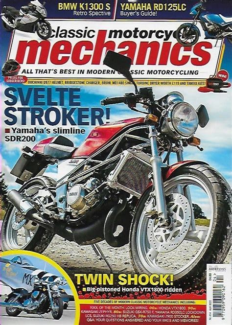 Classic Motorcycle Mechanics Magazine No 414 April 2022