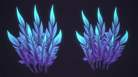 Artstation Stylized Feather Textures Feather Texture Stylized Texture