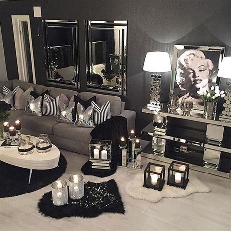 Way Too Much Candles But I Love Everything Else Silver Living Room