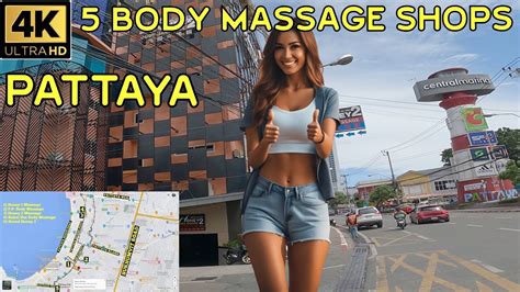 5 Body Massage Shops In Pattaya September 2023 Thailand Youtube