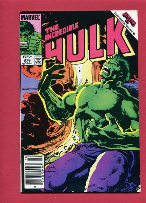 Incredible Hulk Volume 1 1962 312 Oct 1985 Marvel Iconic Comics