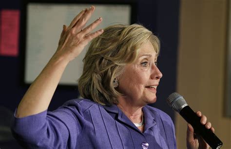 Hillary Clinton Promises To Take On Republicans During Campaign Stop In Iowa