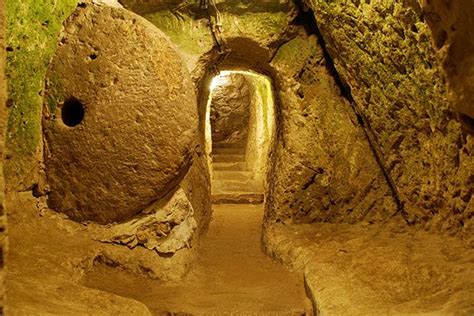 This Ancient Underground City Of Derinkuyu Was Discovered Beneath A