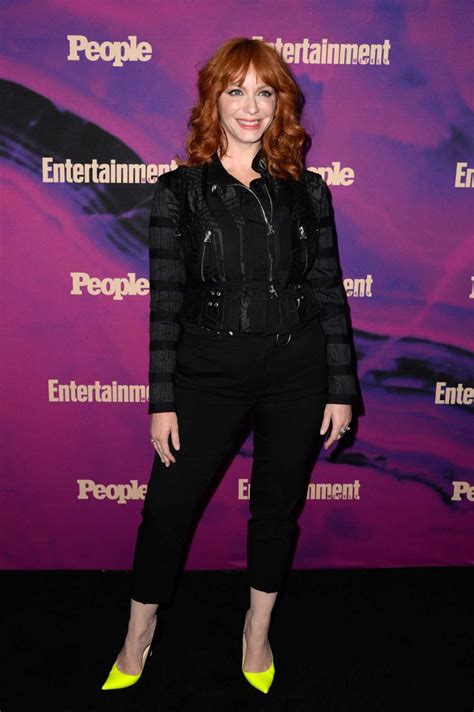 Christina Hendricks Attends People And Entertainment Weekly 2019