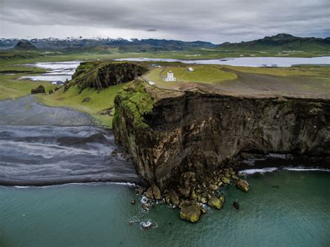 Camera Drone Captures Magnificent Aerial Shots Of Icelands Landscapes