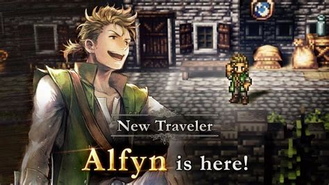 Alfyn Joins Octopath Traveler Champions Of The Continent