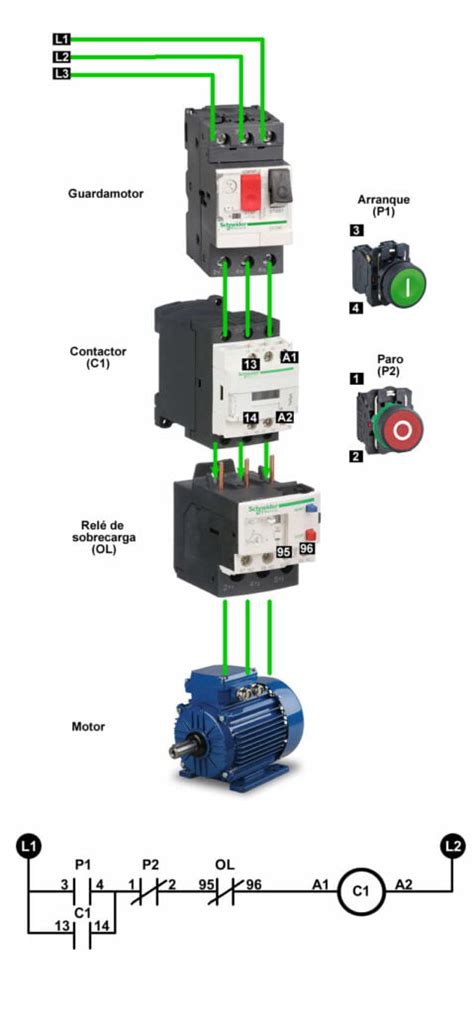 Todo Sobre El Contactor Trifásico Inyepartes Automatización Industrial