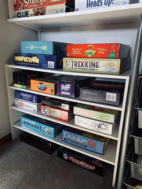 How To Keep Your Board Games Organized Once And For All Tidy Little