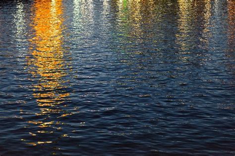 Free Stock Photo Of Sunset Water Reflection