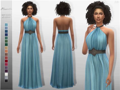 Missandei Dress By Sifix At Tsr Sims 4 Updates
