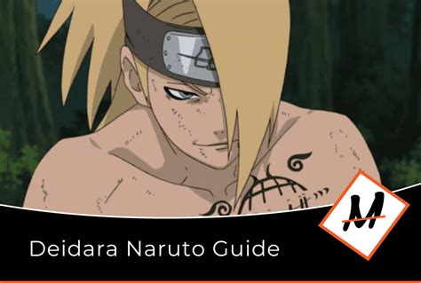 Deidara Naruto Guide The Akatsukis Youngest Member Explained Manga