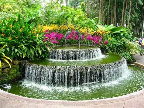 1920x1080px 1080p Free Download Garden Fountain Fountain Water