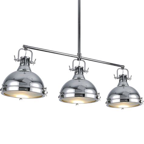 Hanging ceiling lights and other ceiling light fixtures are an expressive, fun and fast way to add new ambiance and style to any room in your home. Chandelier Hanging Chrome Light Fixture Ceiling Three ...