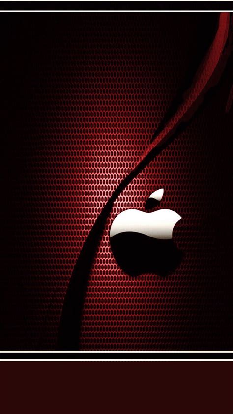 Red Iphone Logo Wallpapers Wallpaper Cave