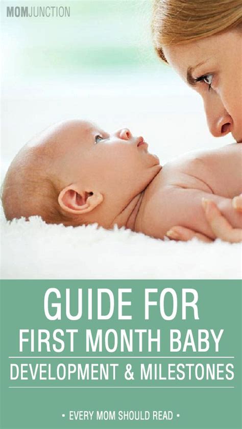 A Guide To One Month Old Babies Milestones One Month Old Baby One