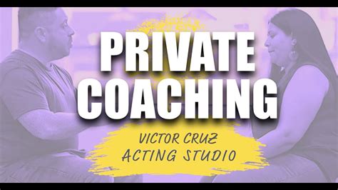 Private Acting Coach New York City Youtube