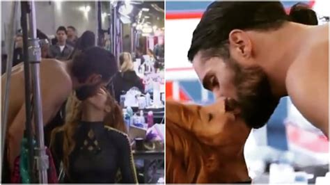 Wwe S Becky Lynch And Seth Rollins Confirm Romance With Pda Packed Picture Amalito