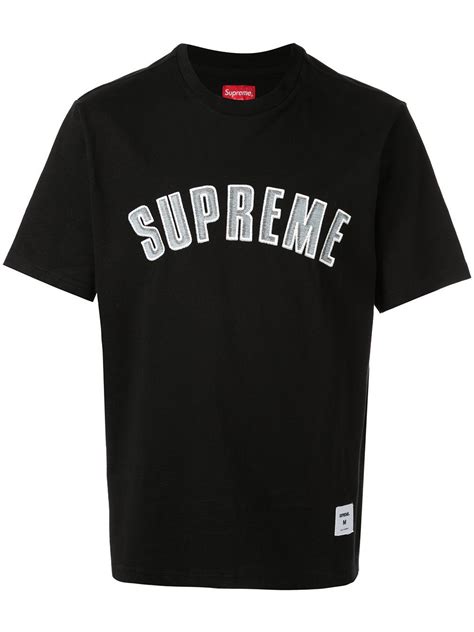 Supreme Arc Logo T Shirt Farfetch メンズファッション メンズ ファッション