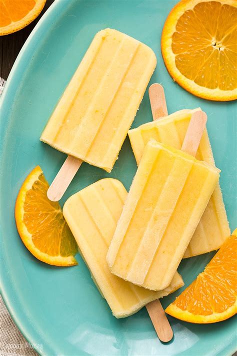 Orange Creamsicles Homemade In The Kitchen
