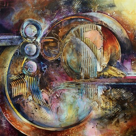 Visions Of Eight Painting By Michael Lang