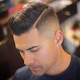 Side Part Haircut Fade Pictures