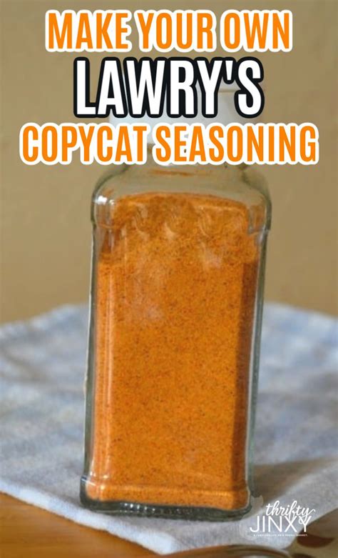 Make Your Own Copycat Lawrys Seasoned Salt With This Easy And