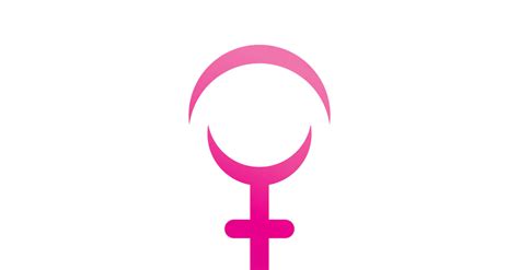Gender Symbol Logo Of Sex And Equality Of Males And Females Vector Illustration V6