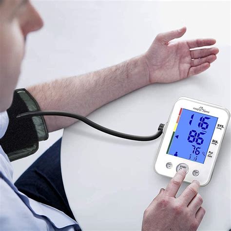 Large Cuff Easyhome Digital Upper Arm Blood Pressure Monitor Bp