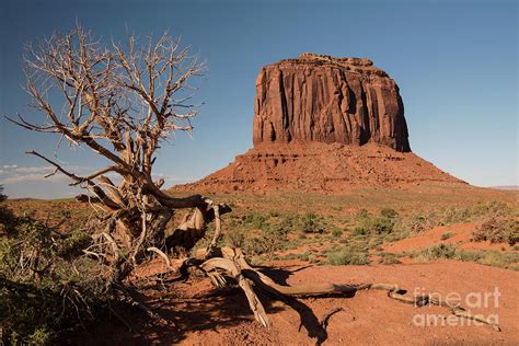 Merrick Butte In Monument Valley Navajo Tribal Park Usa Photograph By