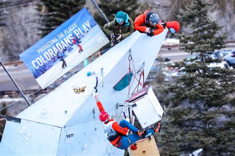 In Ouray A World Famous Festival Draws Thousands To Climb Chandeliers