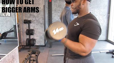 How To Get Bigger Arms Armday Youtube