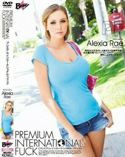 Alexia Rae Japan Release DVD 120min 2010 03 25 Rare F S With
