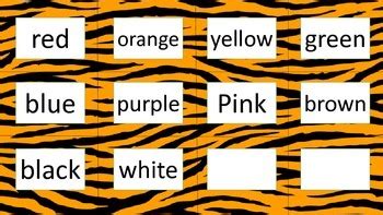 Tiger Classroom Bundle By Angel Decordova TPT