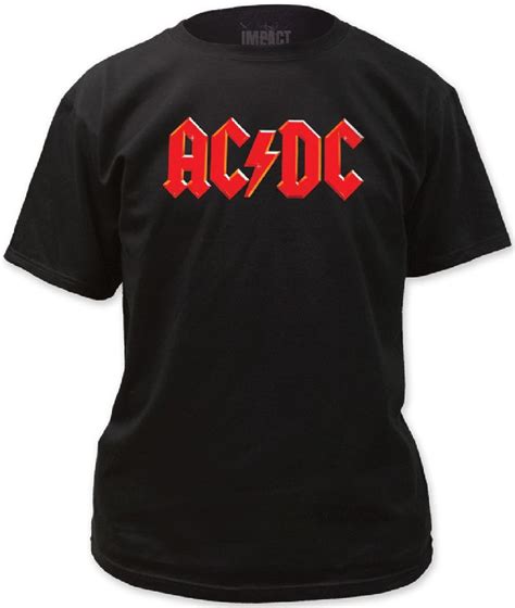 ac dc t shirt acdc red logo men s unisex charcoal gray shirt mens black shirt acdc logo