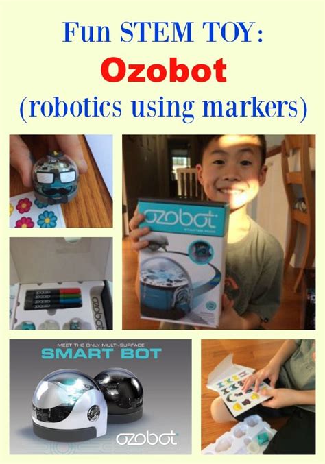 Stem Toy Ozobot Robotics Using Markers Stem Toys Fun Stem Educational Robots