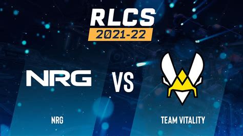 Nrg Vs Team Vitality Rocket League Fall Split Major Day 3 Youtube