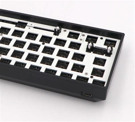 Gk Rgb Hot Swappable Keyboard Kit Black White Electronics My Xxx Hot Girl