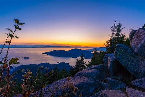 Beautiful British Columbia Coastal Sunset Oc Rlandscapephotography