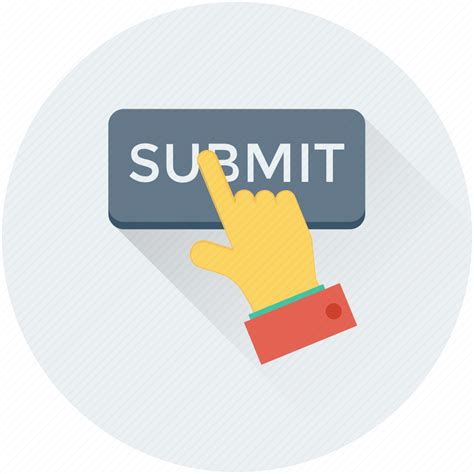 Hand Gesture Interface Submit Submit Application Submit Button Icon