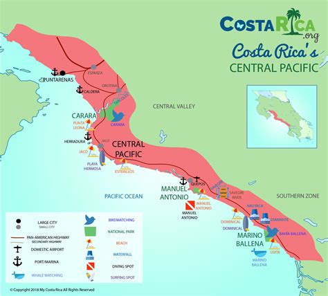 Learn More About Costa Ricas Central Pacific Costa Rica Pacific