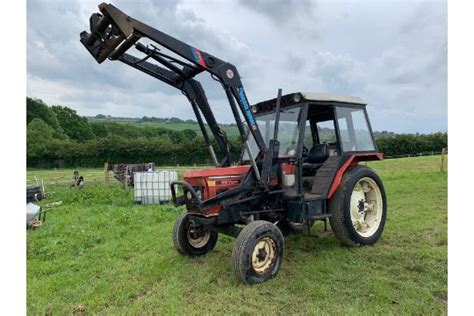 Ds Zetor 7011 Tractor Cw Quicke 2300 E Front Loader Attachment Plus