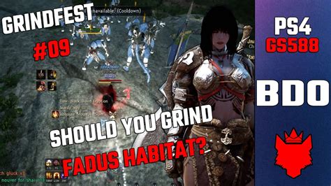 BDO PS4 Should You Grind Fadus Habitat W Guardian Grindfest