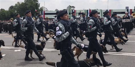Guardia Nacional Afina Participación En Desfile Militar Del 16 De