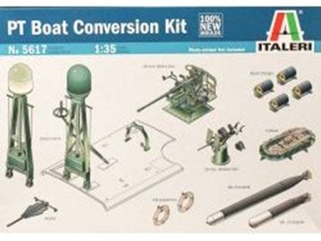 Italeri Pt Boat Conversion Kit 5617S Italeri Scala 1 720 Navi E